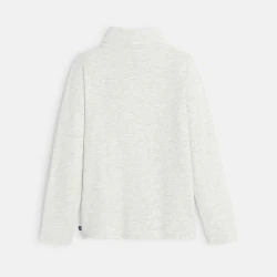 Long-sleeved turtleneck shirt