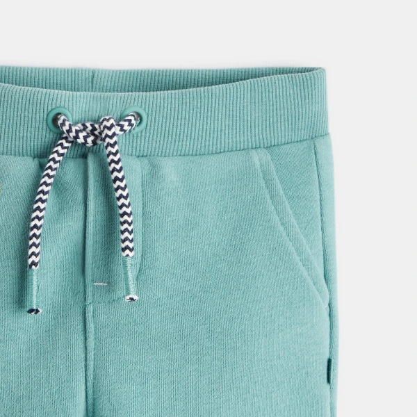 بنطال رياضي من الصوف باللون الأخضر للأولاد الصغار بنطال رياضي من الصوف باللون الأخضر للأولاد الصغار