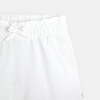Plain-colored jersey shorts