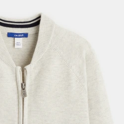 سترة تيدي منسوجة بسحاب...