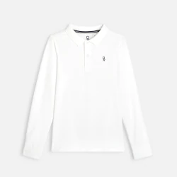 Long-sleeved polo shirt