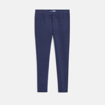 Plain jersey leggings