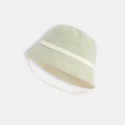 Plain bucket hat with...