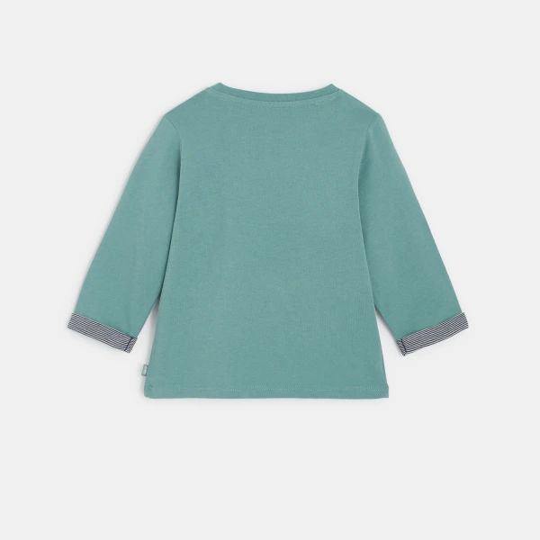 تيشيرت الدب الأخضر للأطفال الصغار