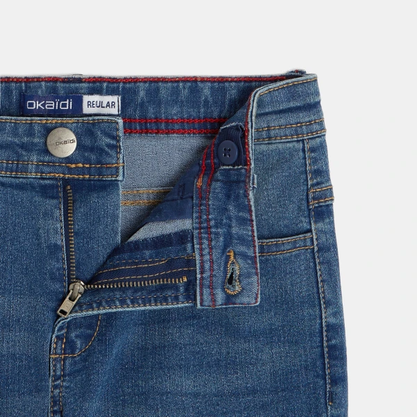 جينز قصّة مستقيمة ستريتش ومرن للغاية جينز قصّة مستقيمة ستريتش ومرن للغاية