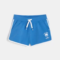 Plain-colored jersey shorts