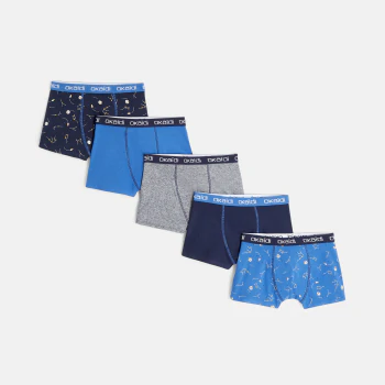 Boys' jersey boxers (5-pack)