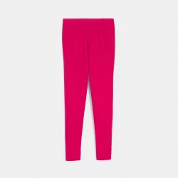 Girls' plain pink Milano jersey jeggings