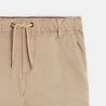 Boys' beige wide-leg pull-on trousers