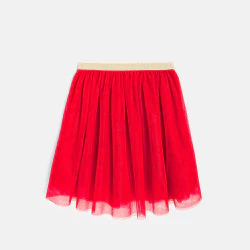 Red tulle skirt Girl