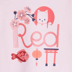 Baby girl's red T-shirt