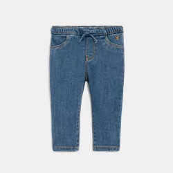 Soft jeans with elasticated waist