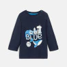 Boy's fun blue T-shirt