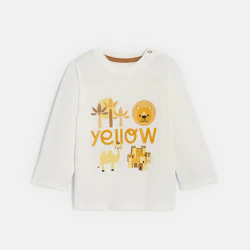 Boy's fun yellow T-shirt