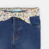 Baby girl's ultra stretchy jeans