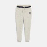 Boys' warm grey fleece joggers