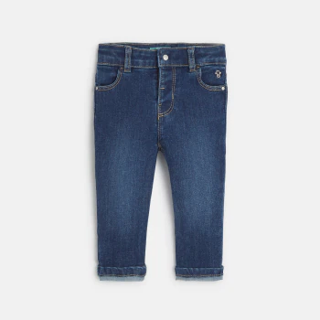 Baby girl's elastane denim jeans