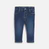 Baby girl's elastane denim jeans