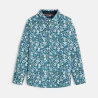 Boy's blue printed shirt