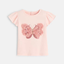 Girl's pink butterfly...