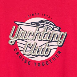 Boy's red "Yachting Club"...