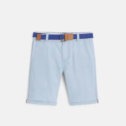 Boy's blue canvas Bermuda...