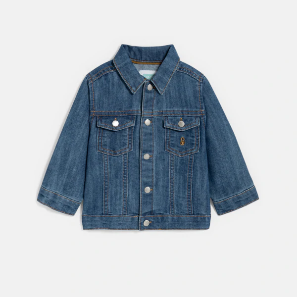 Baby boy's blue denim jacket