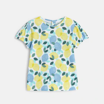 Baby girl's lemon T-shirt