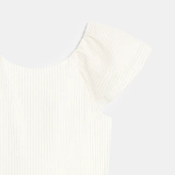 فستان واسع مخطط باللون...