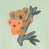 Baby boy's green koala T-shirt