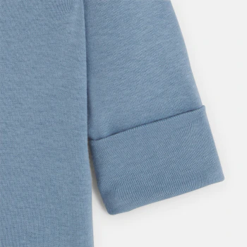 Newborn blue bodysuit with size extender (set of 2)