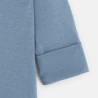 Newborn blue bodysuit with size extender (set of 2)