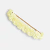 Girl's yellow floral crown headband
