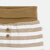 Baby boy's soft shorts with wide waistband (pack of 2)