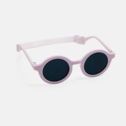 Baby girl's mauve round sunglasses