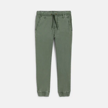 Boy's khaki joggers