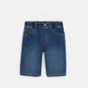 Boy's blue denim Bermuda shorts