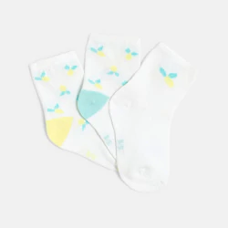 Baby girl's lemon socks...