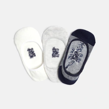 Invisible socks (set of 3)