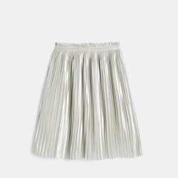 تنورة بليسيه لامعة للفتيات