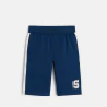 Boy's navy blue sports Bermuda shorts