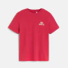 Boy's pink sportswear T-shirt