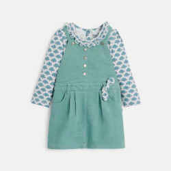 Baby girl's blue velvet...