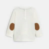 Baby boy's green animal colourblock T-shirt