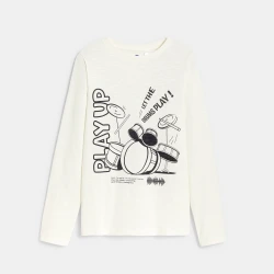 تيشيرت الموسيقى البيضاء...