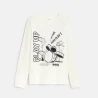 Boy's white music T-shirt