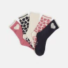 Girl's fancy heart socks