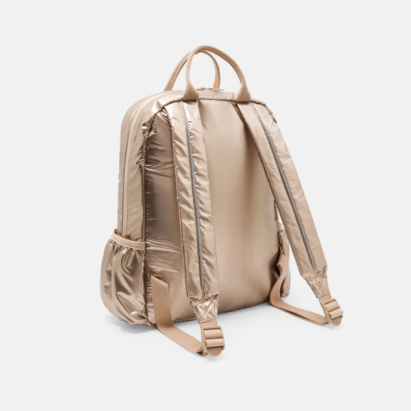 Girl's gold backpack