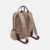 Girl's leopard print backpack