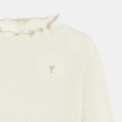 تيشيرت كوت مسطح وياقة...